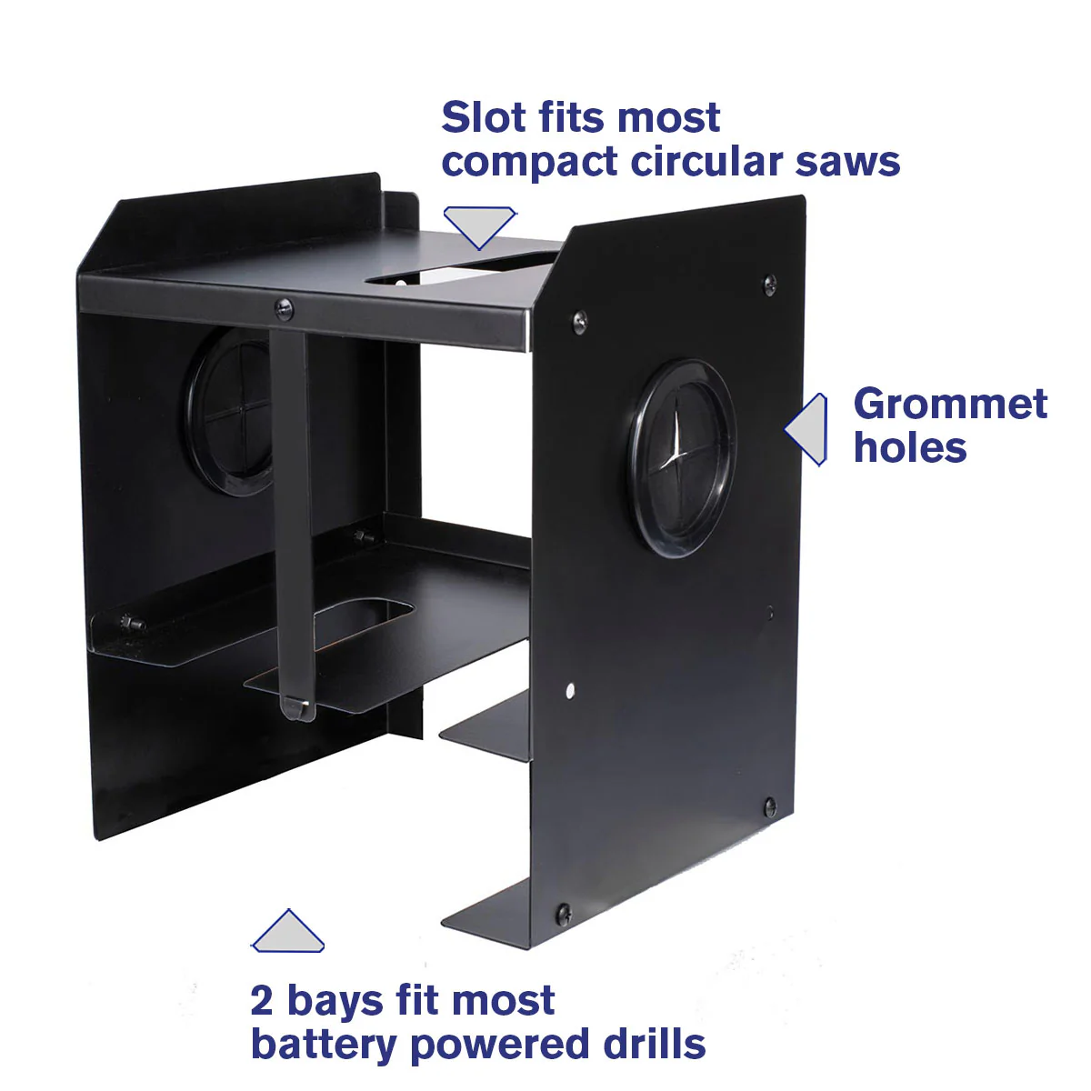 2-Bay Power Tool Organizer - Image 3