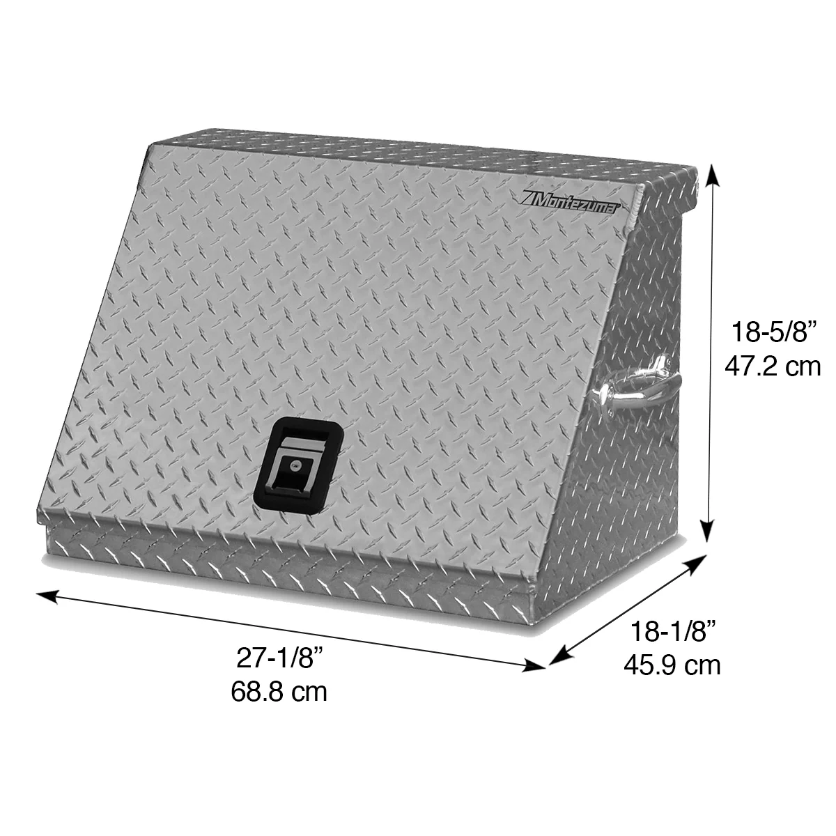 26 x 18 in. Aluminum Triangle Toolbox - Image 7