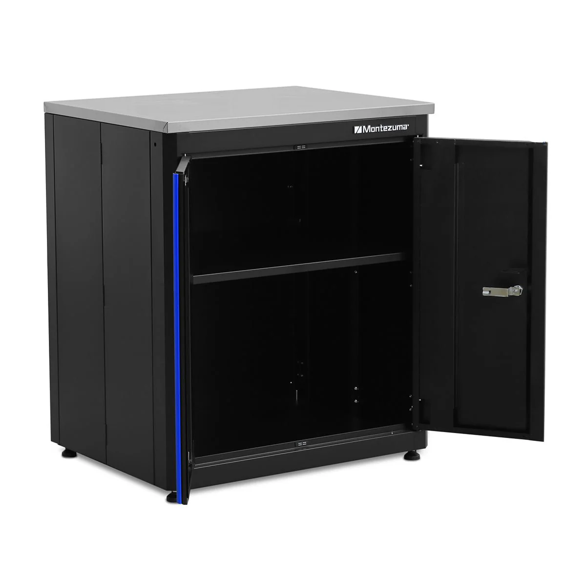 2-Door Base Cabinet with Stainless Steel Worktop - Image 4