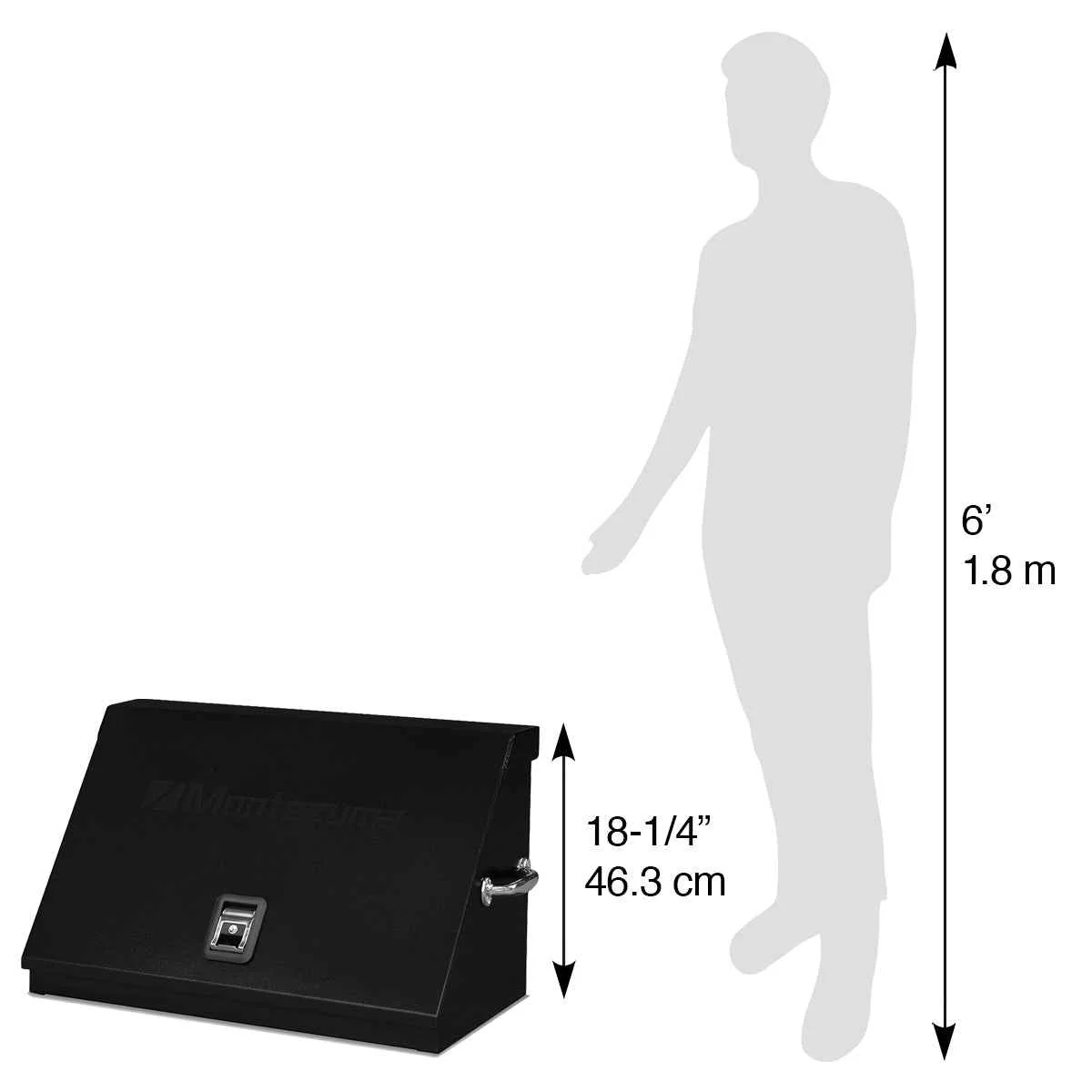 30 x 15 in. Steel Triangle Toolbox - Image 16