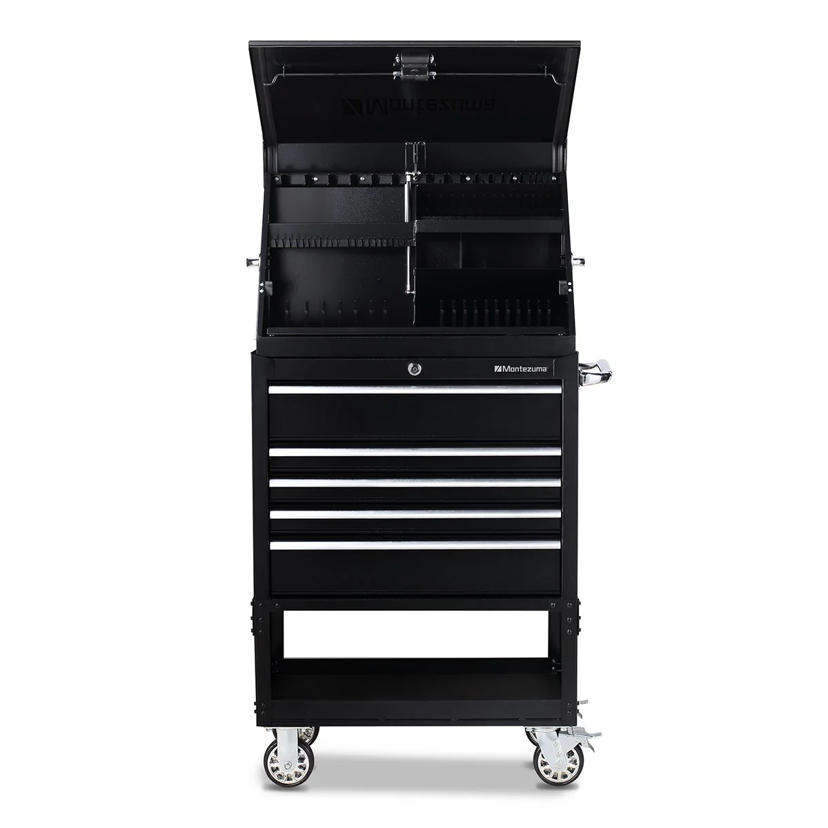 30 x 15 in. Steel Triangle Toolbox and 30 in. 5-Drawer Utility Cart Combo - Image 4