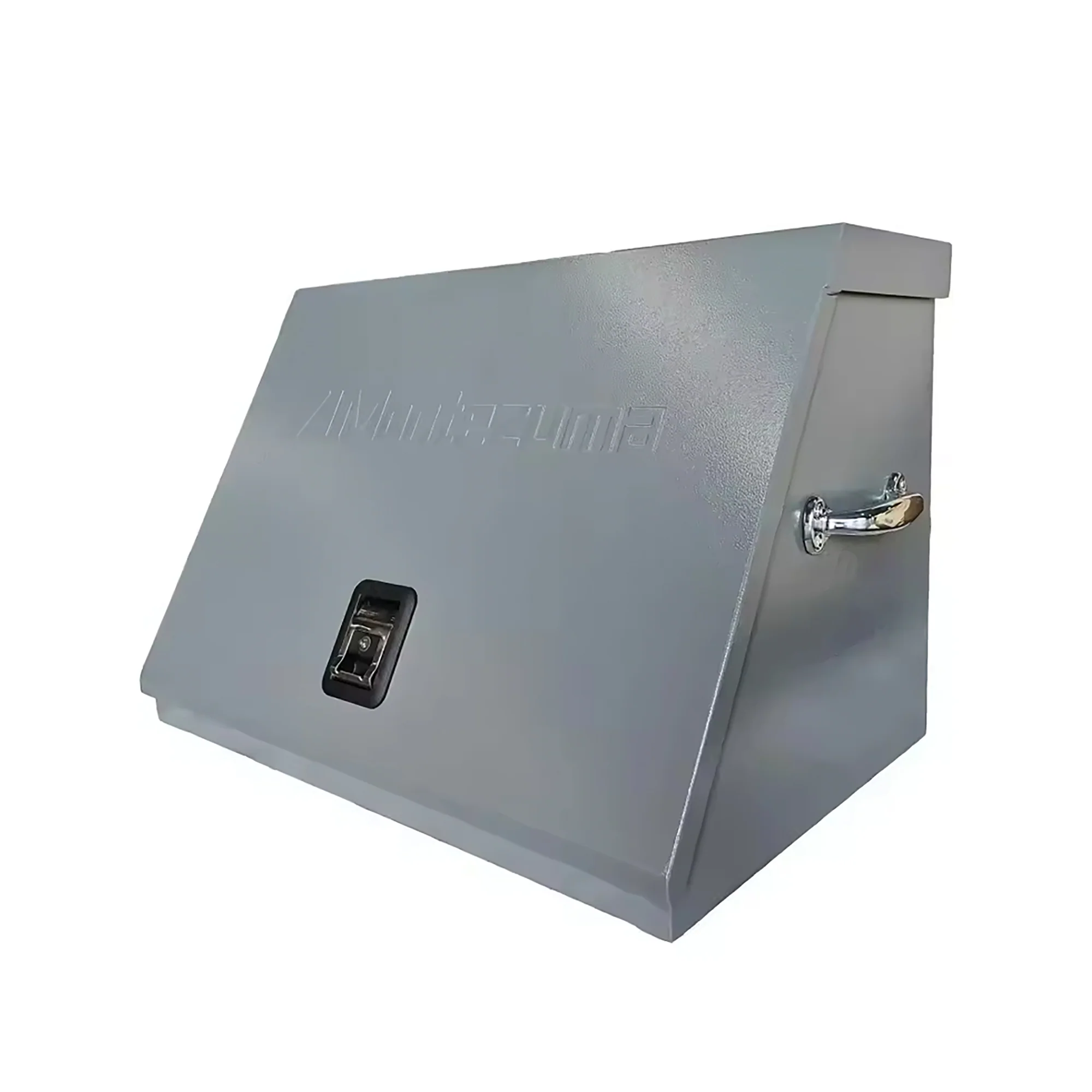 30 x 19 in. Steel Triangle Toolbox in Gray - Image 4