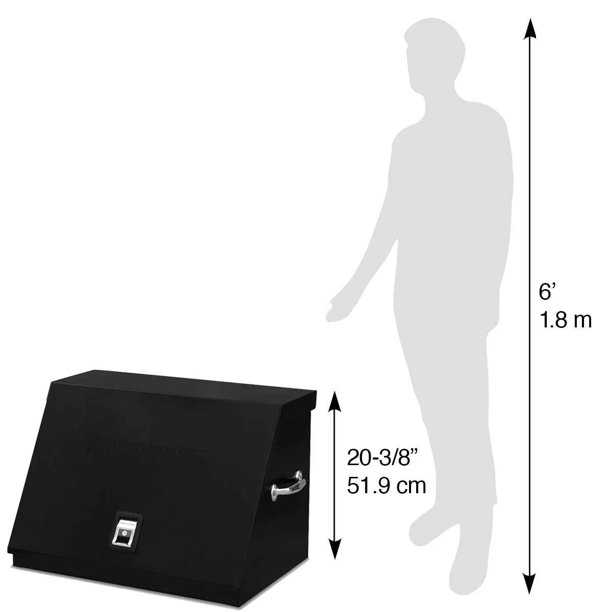 30 x 19 in. Steel Triangle Toolbox - Image 11