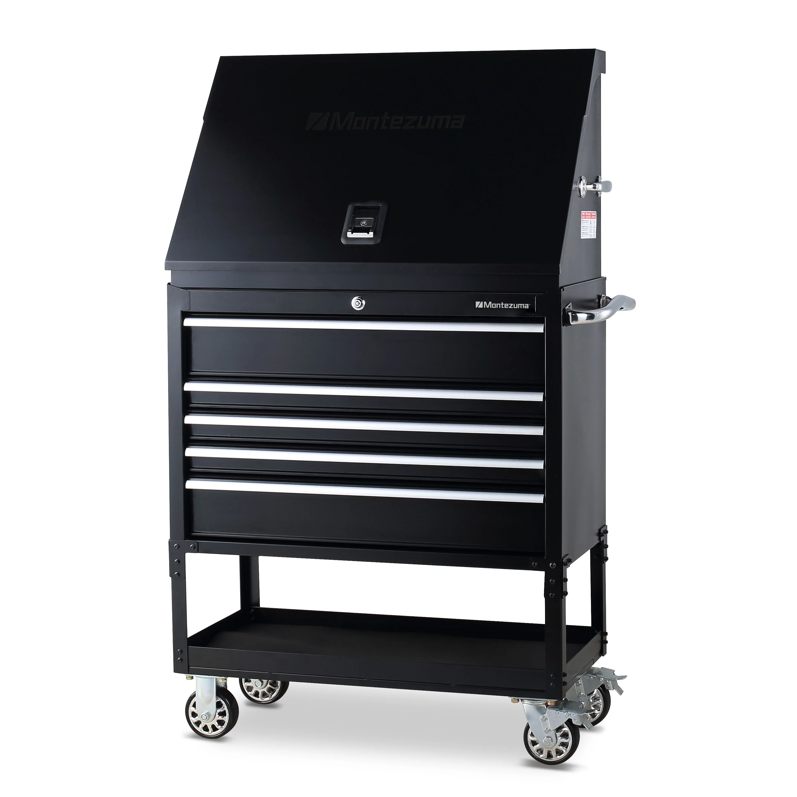 36 in. 5-Drawer Utility Cart - Image 4