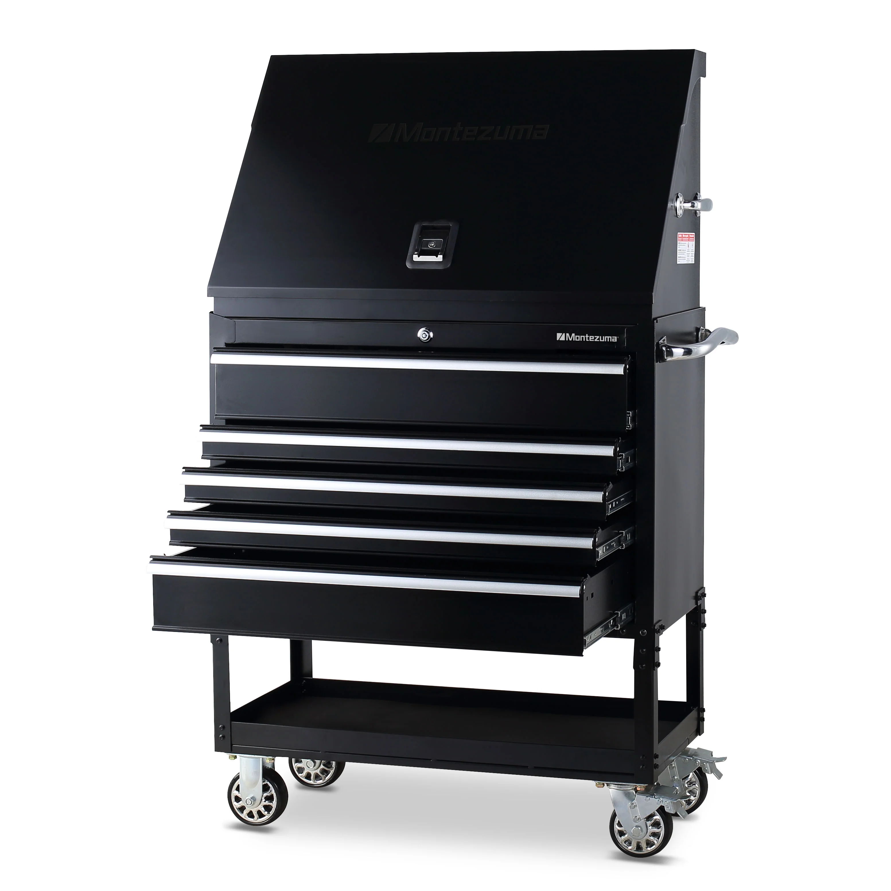 36 in. 5-Drawer Utility Cart - Image 5