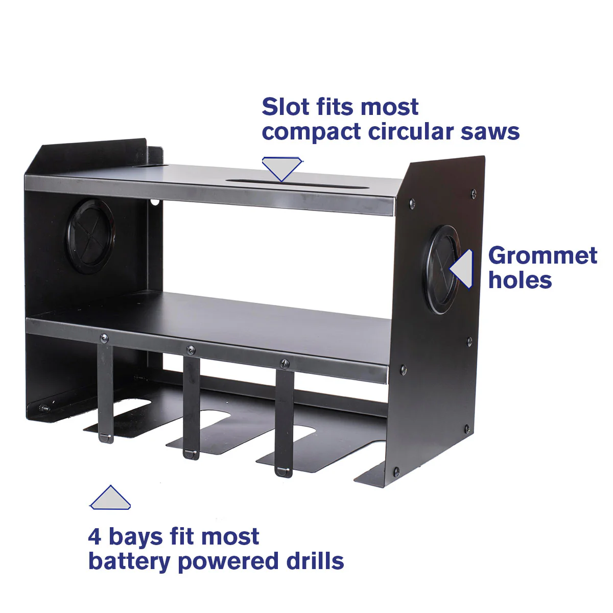 4-Bay Power Tool Organizer - Image 3