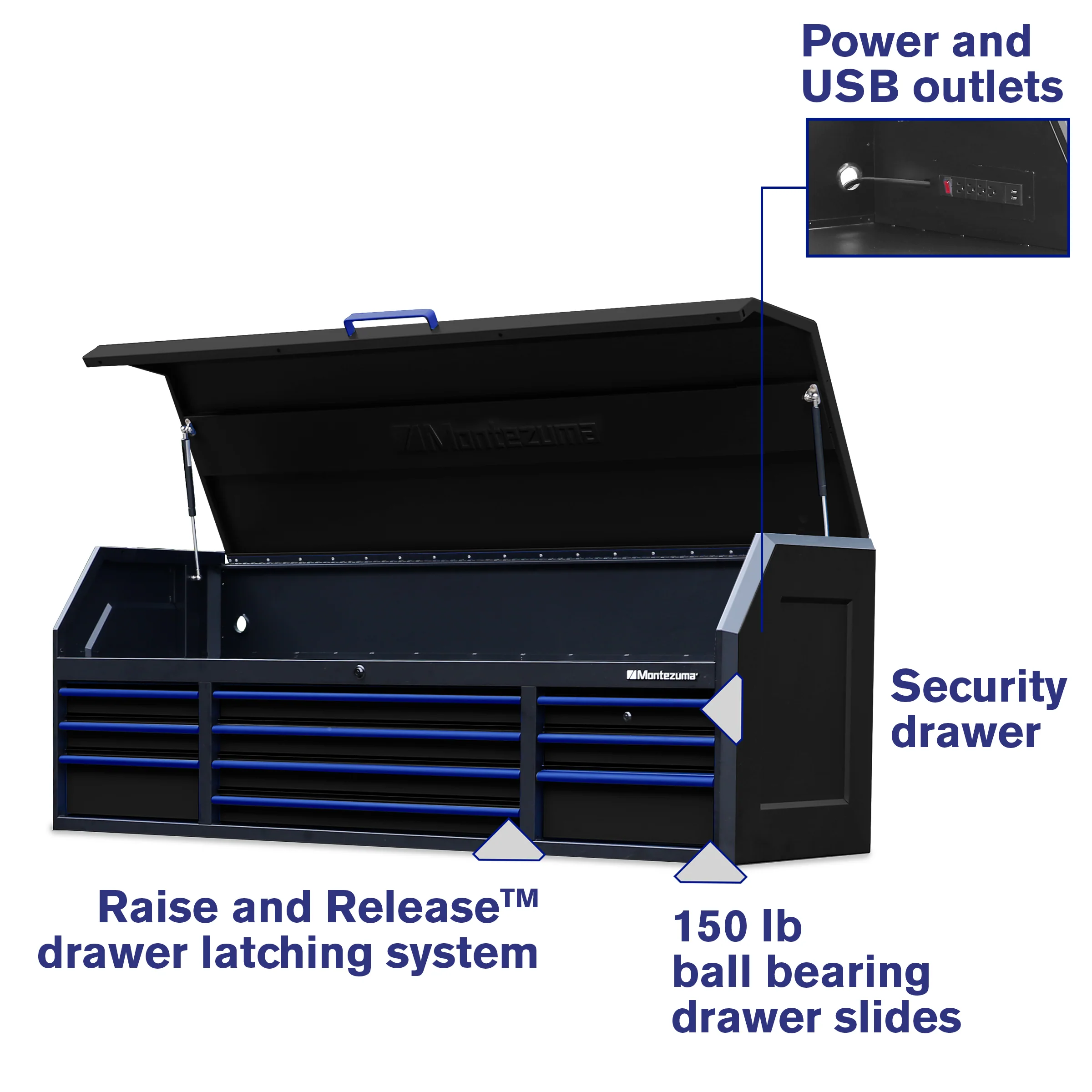 72 x 20 in. 10-Drawer Tool Chest - Image 14