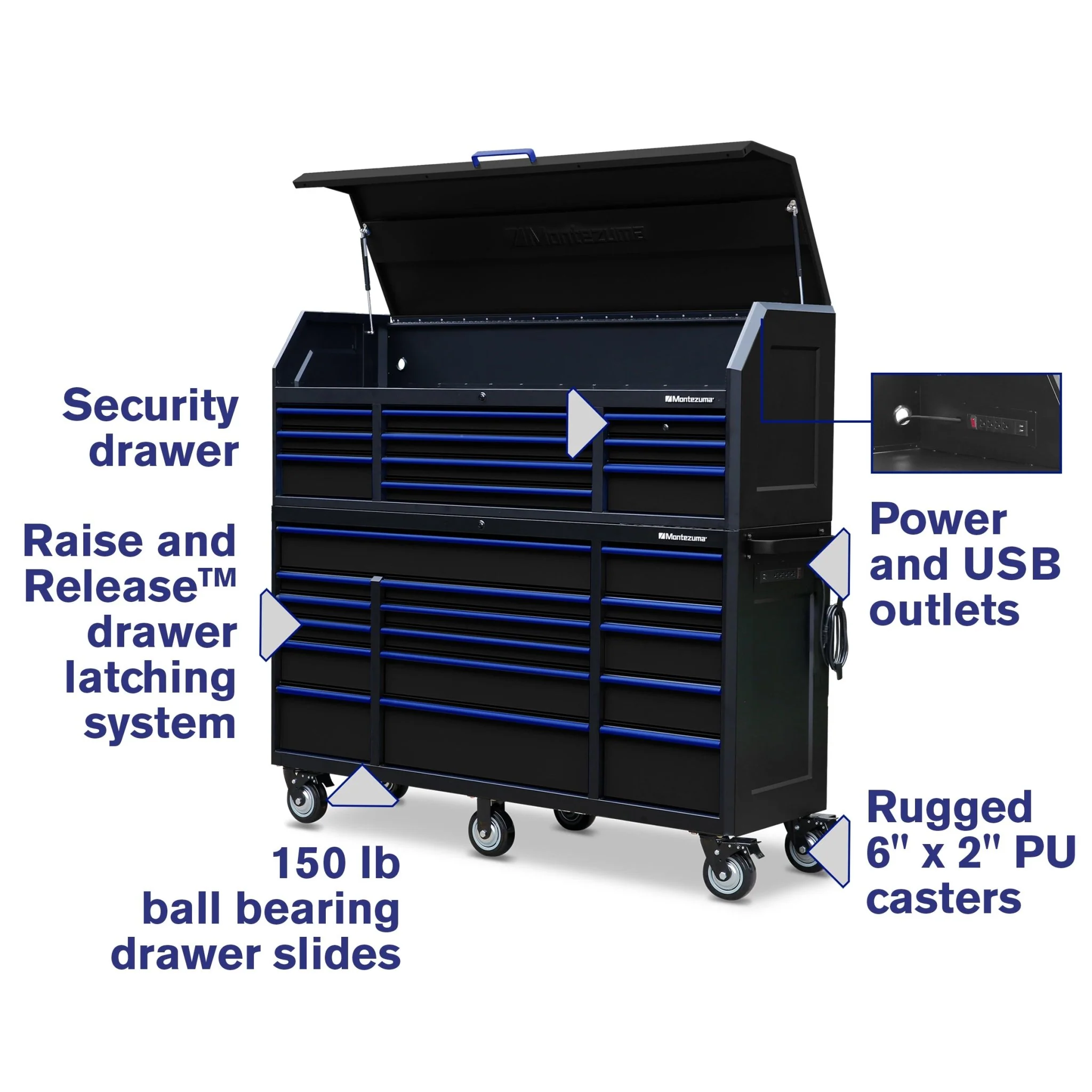 72 x 20 in. 26-Drawer Tool Combo - Image 10