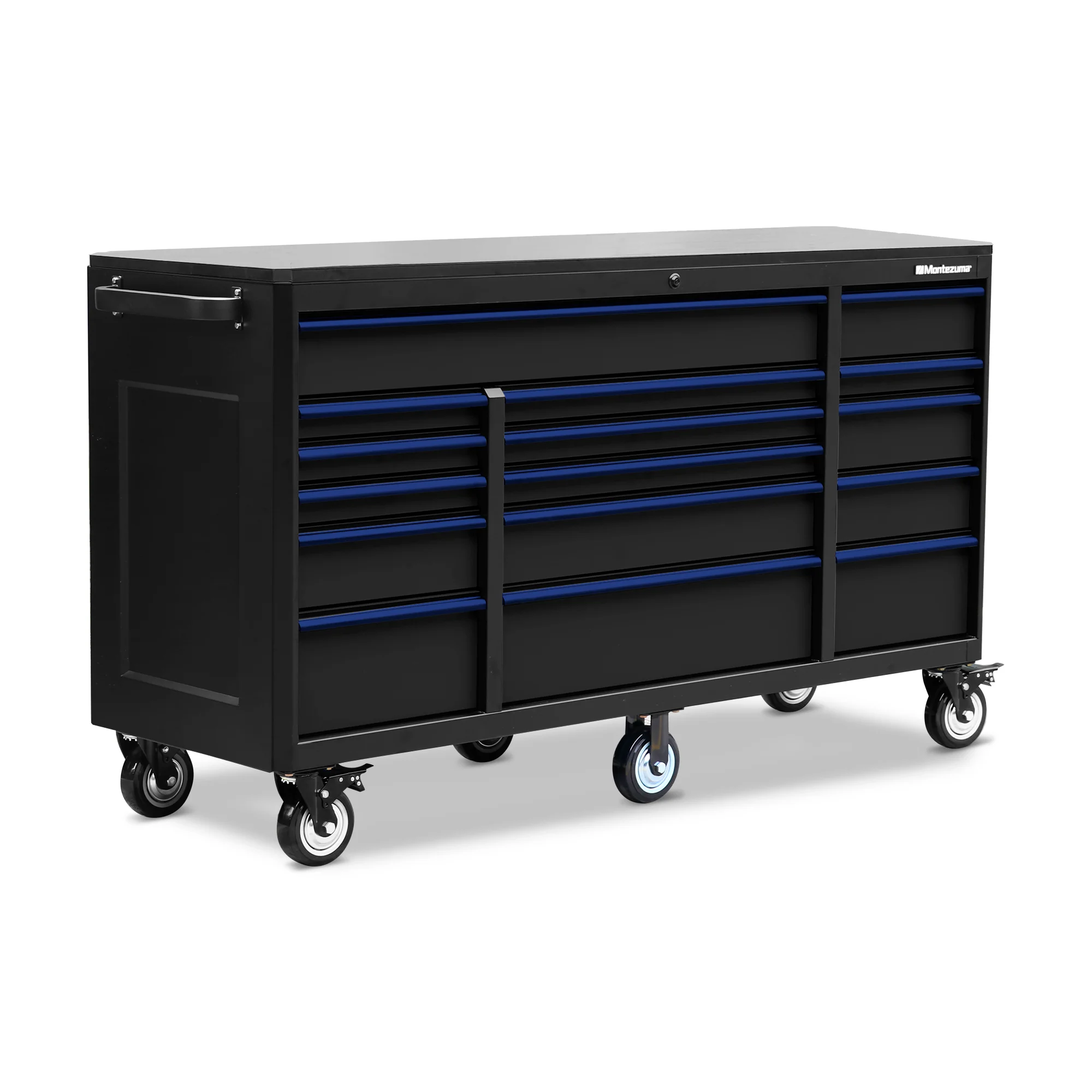 72 x 24 in. 16-Drawer Tool Cabinet - Image 3