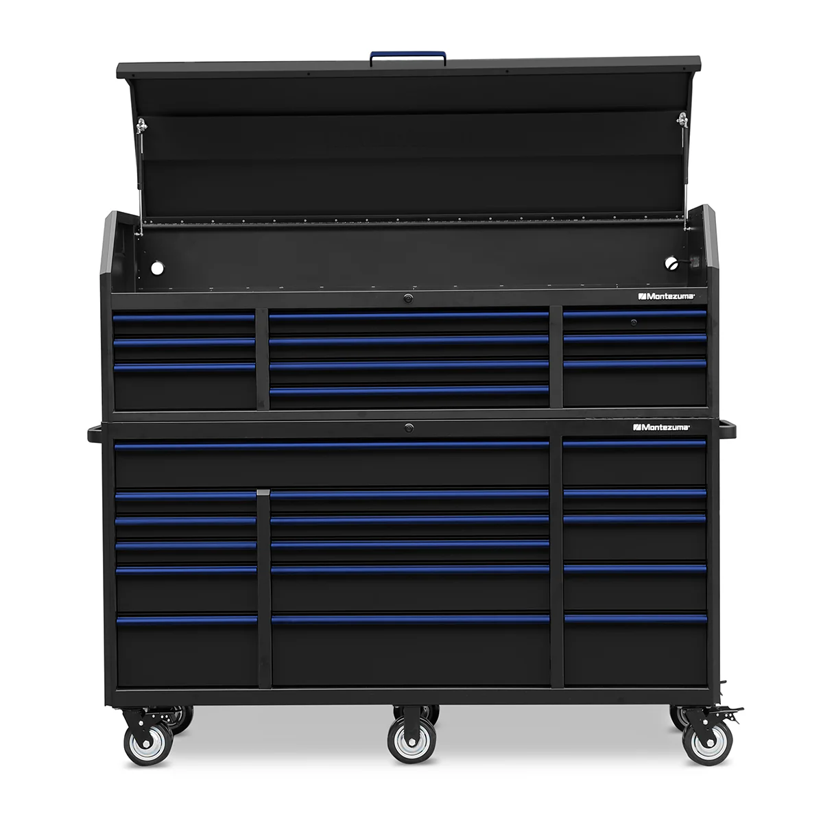 72 x 24 in. 16-Drawer Tool Cabinet - Image 6