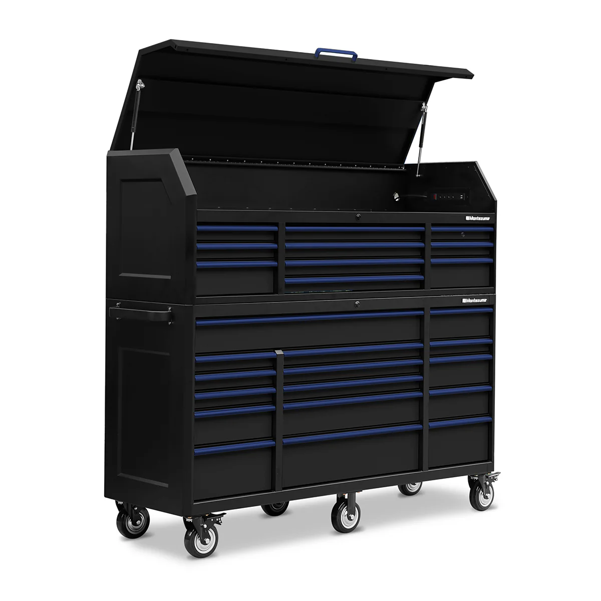 72 x 24 in. 16-Drawer Tool Cabinet - Image 8