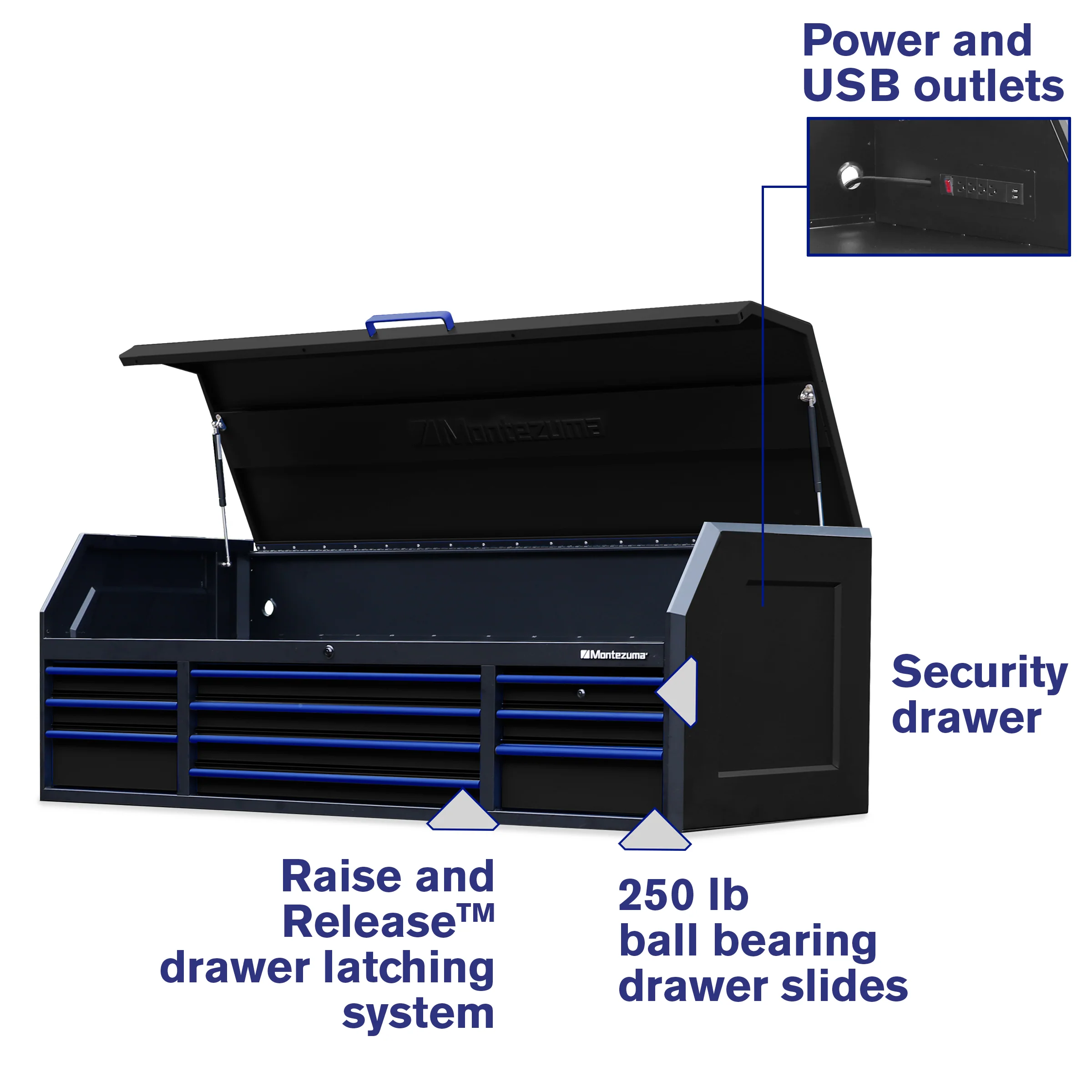 72 x 30 in. 10-Drawer Tool Chest - Image 12