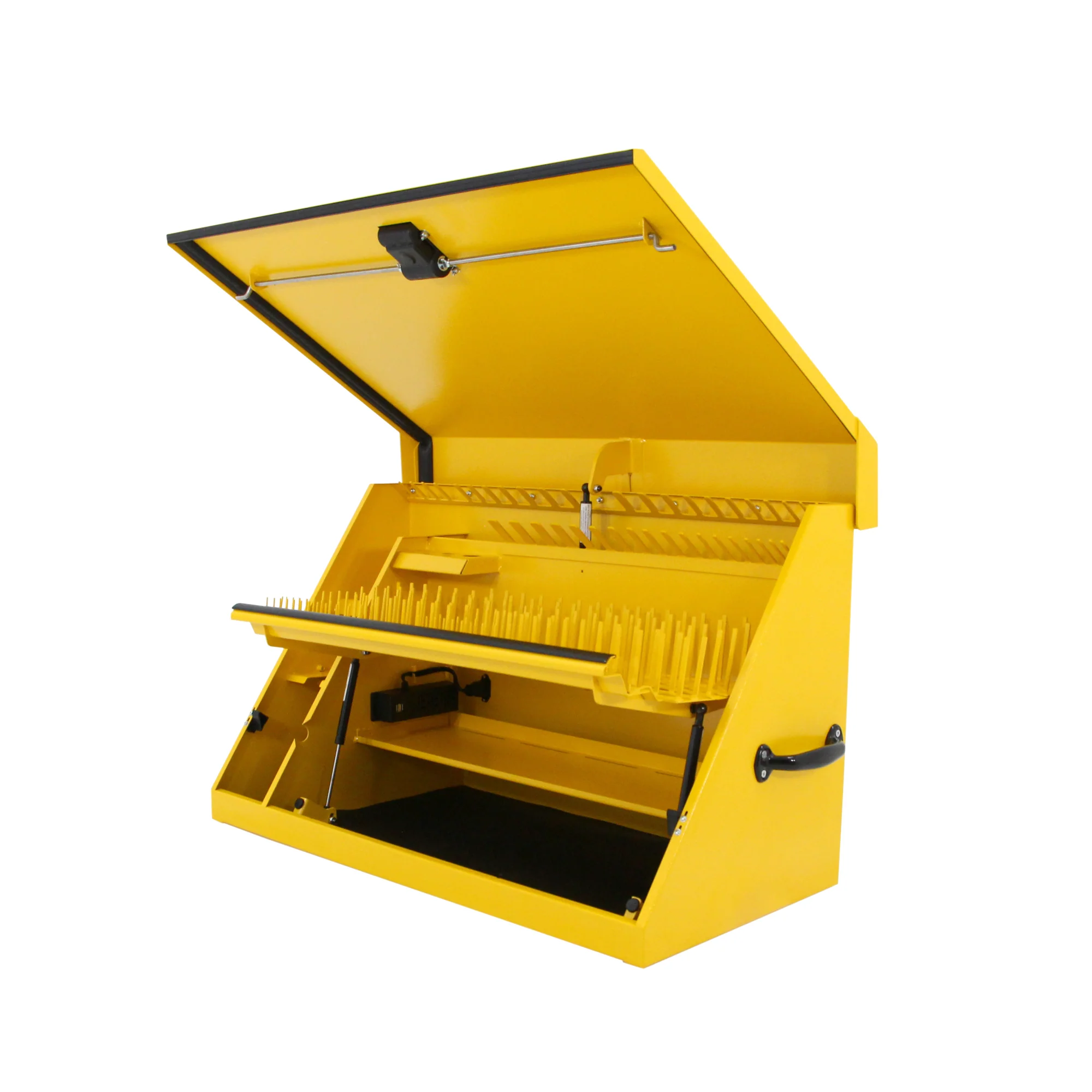 DeWalt 36" x 17" Triangle Toolbox in Yellow - Image 10