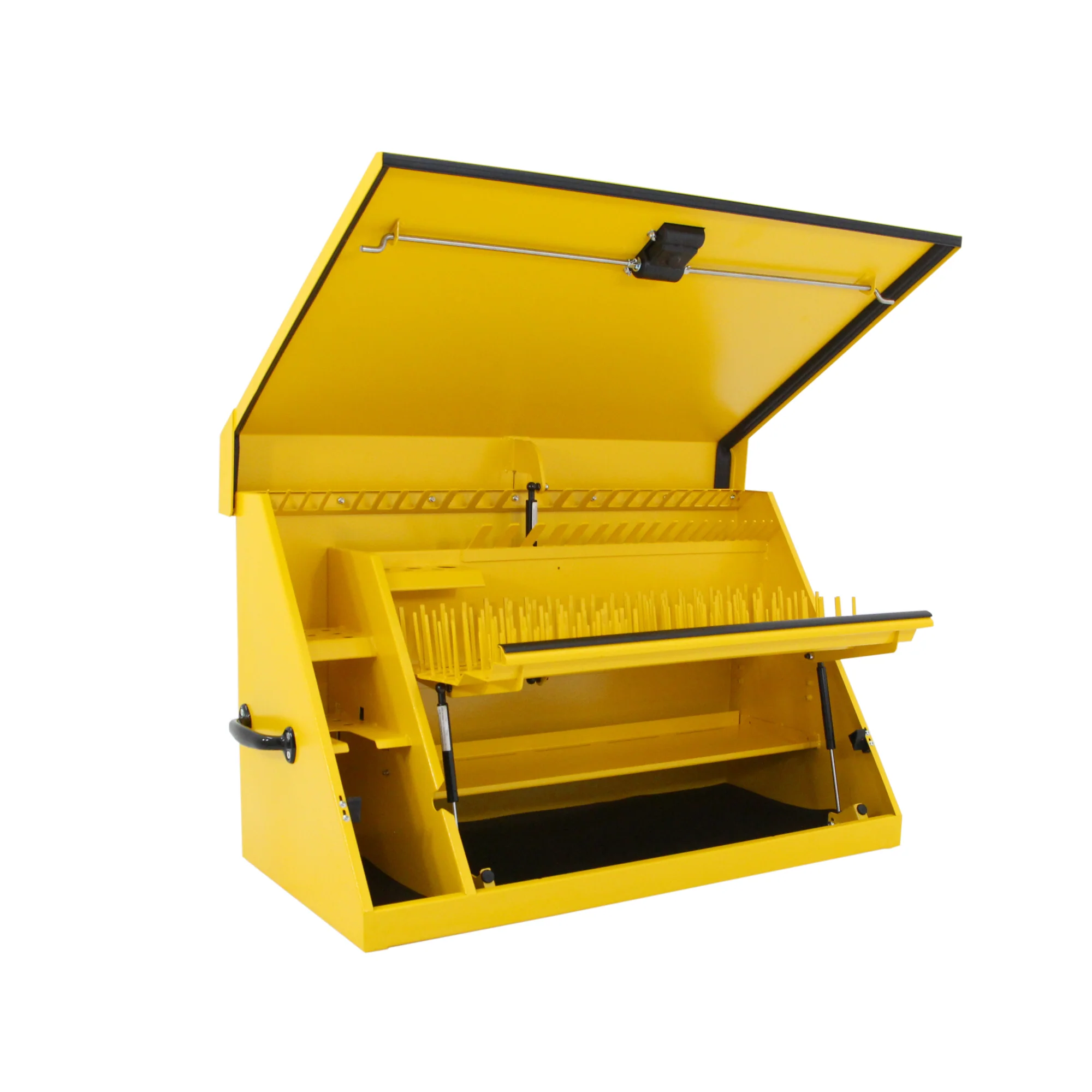 DeWalt 36" x 17" Triangle Toolbox in Yellow - Image 11